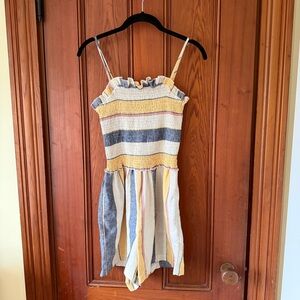 Ci Sono Striped Romper Size Medium